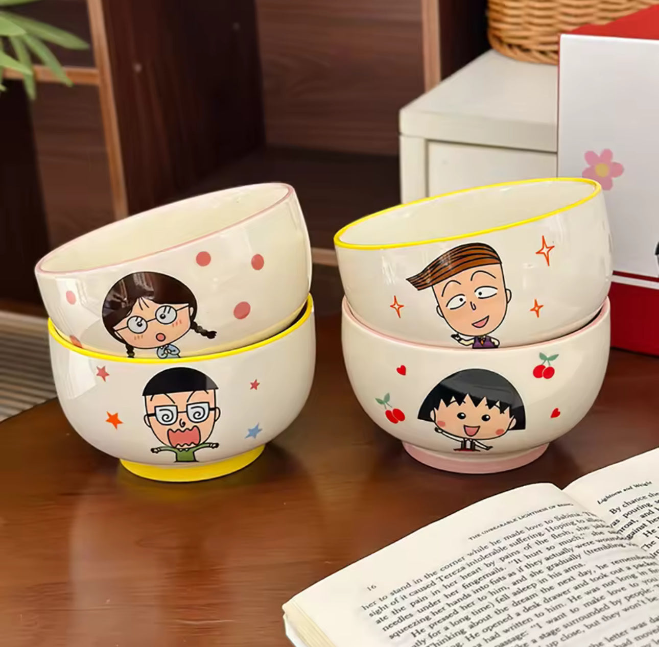 Maroco Ceramic Bowl Gift Set – 4 Pieces