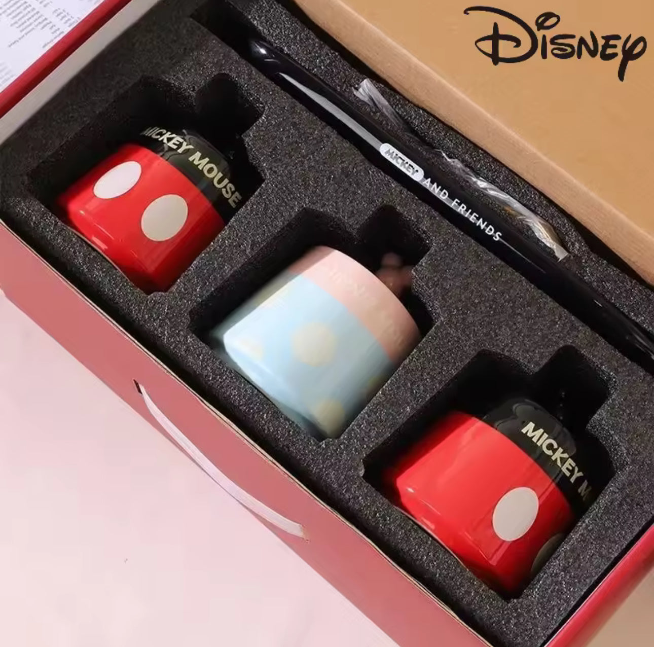 Cartoon Seasoning Jars Set with Tray & Spoons – 3 Pieces