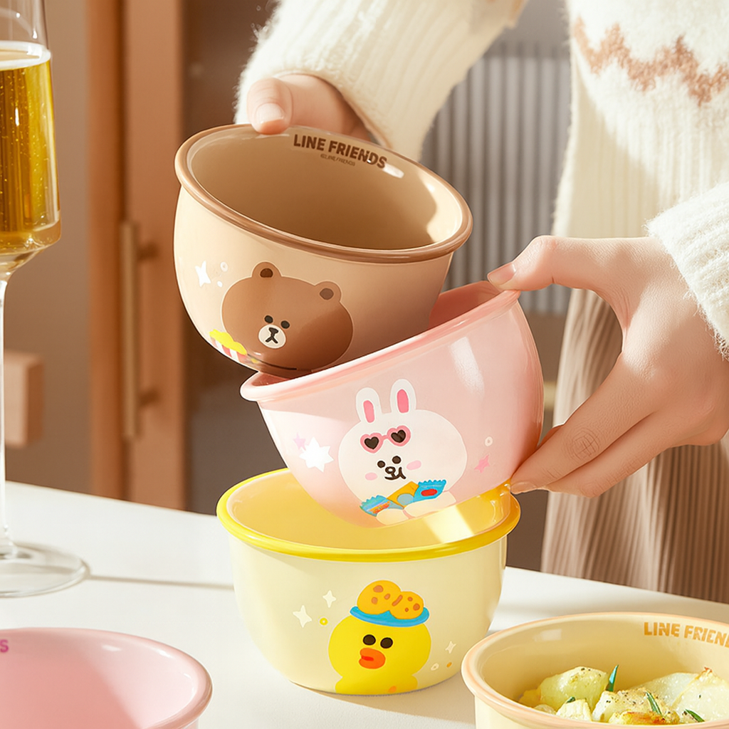 Brown & Friends Bowl Set 🍯