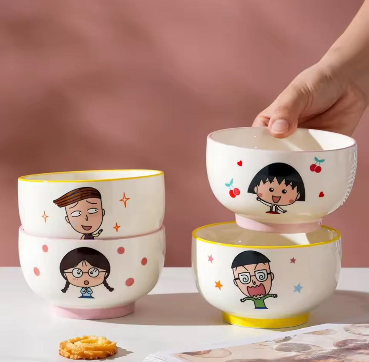 Maroco Ceramic Bowl Gift Set – 4 Pieces