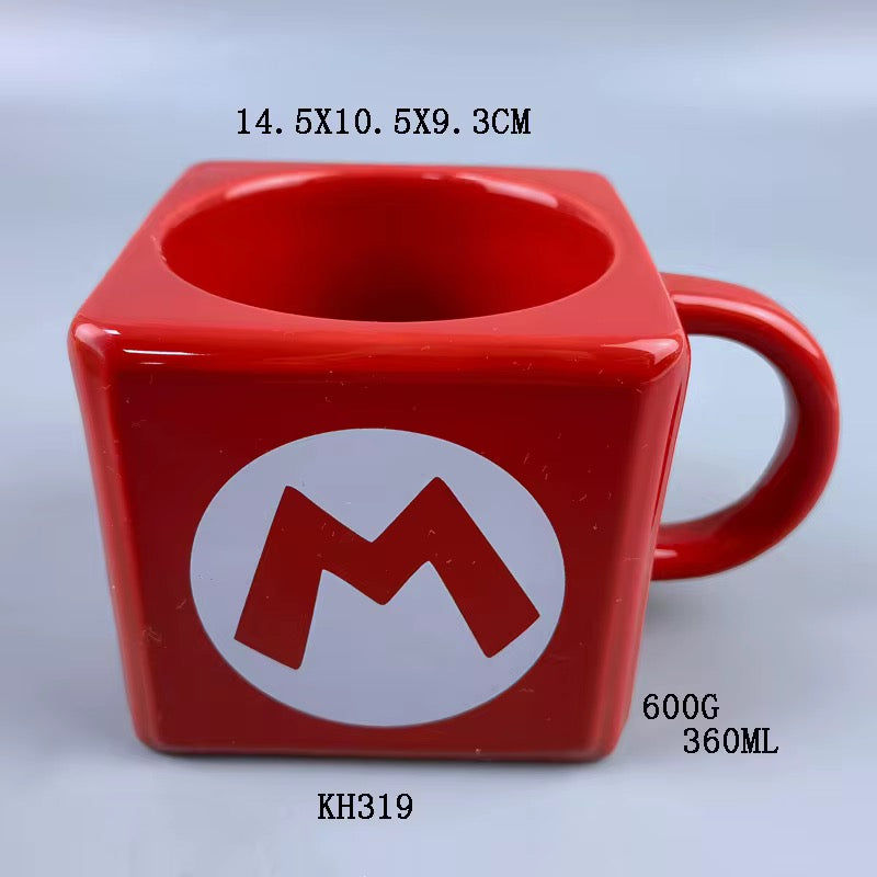 Retro Game Style Ceramic Mug – 360ml