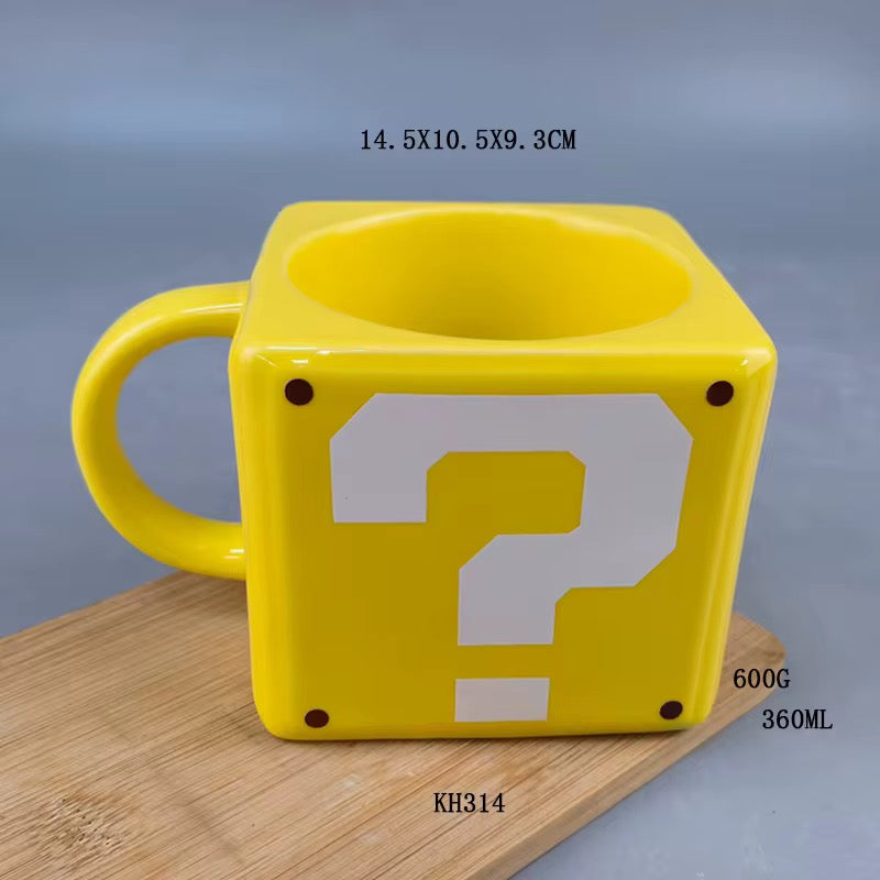 Retro Game Style Ceramic Mug – 360ml
