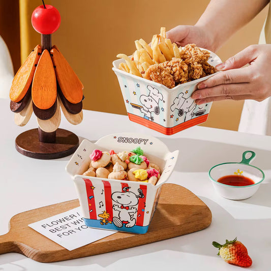 Cartoon Snack & Food Serving Bowl 350 ml