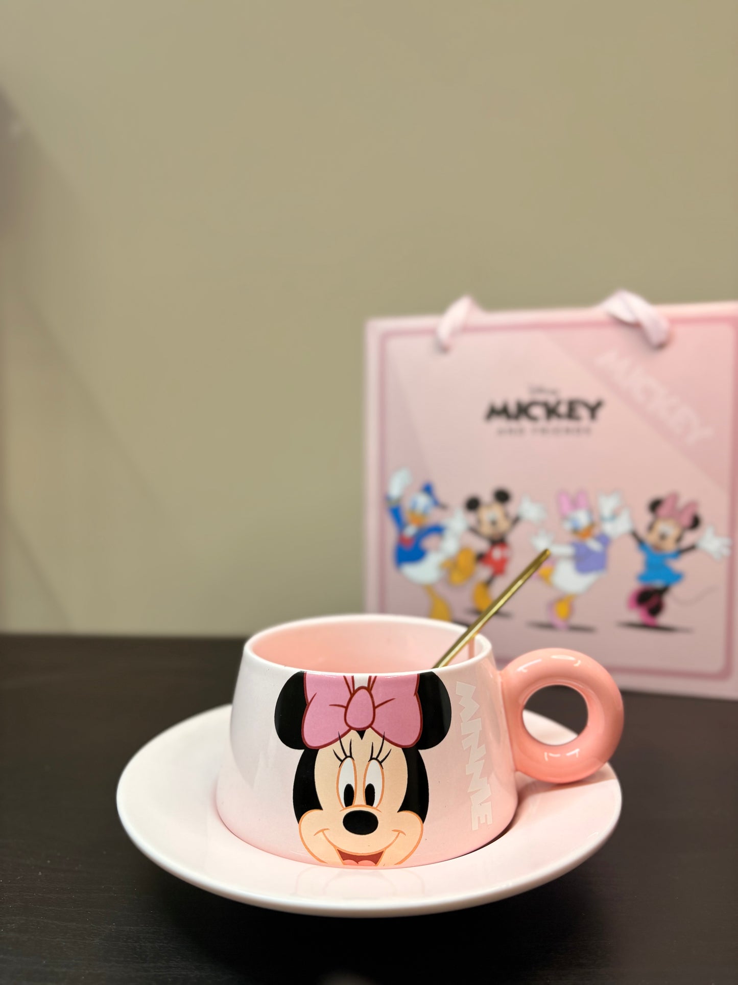 🎀 Minnie Pink Cup Set