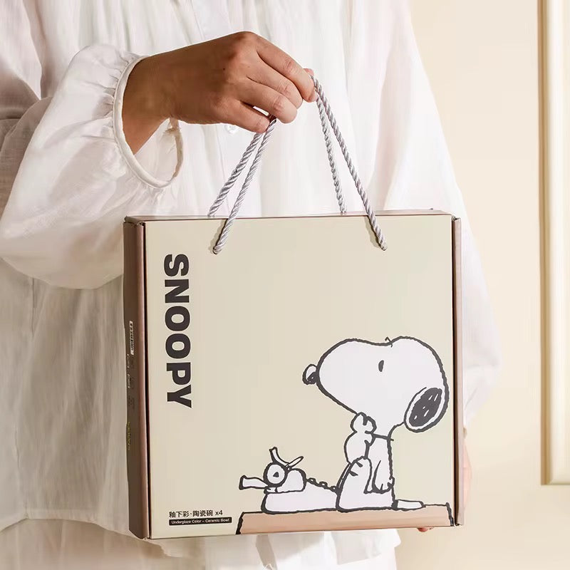 🤍 Snoopy Bowl Set