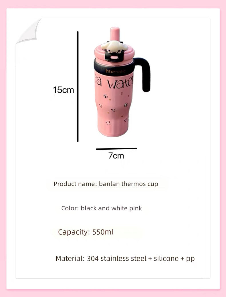 Cartoon Thermos Cup – 550ml