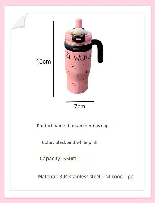 Cartoon Thermos Cup – 550ml