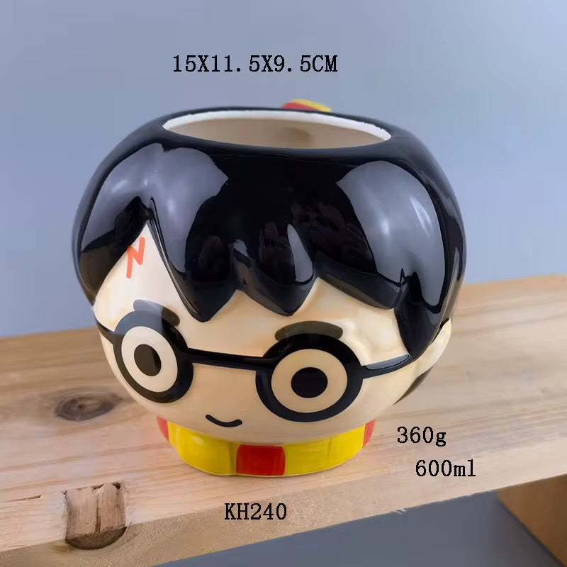 Cartoon Character Ceramic Mug – 600ml