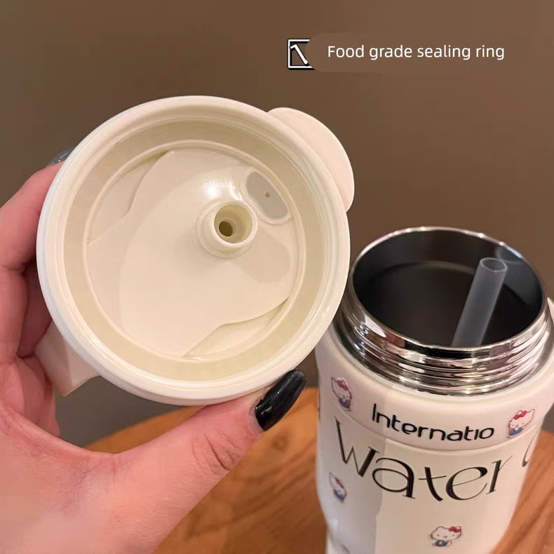 Cartoon Thermos Cup – 550ml