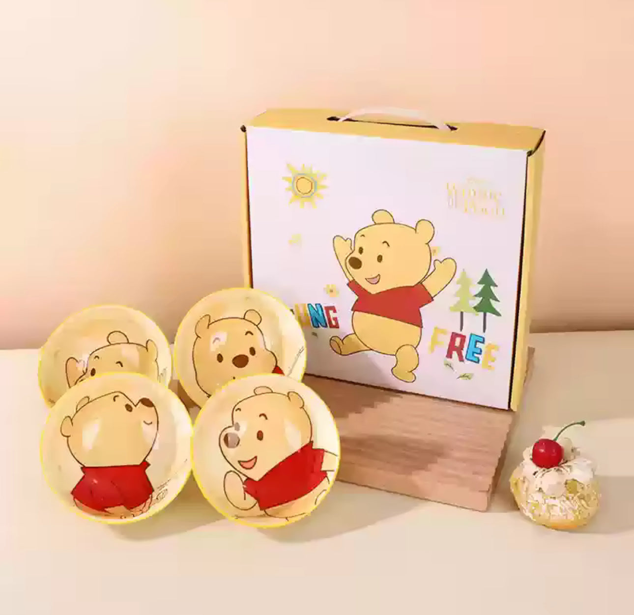 🍯 Winnie the Pooh Ceramic Bowl Set