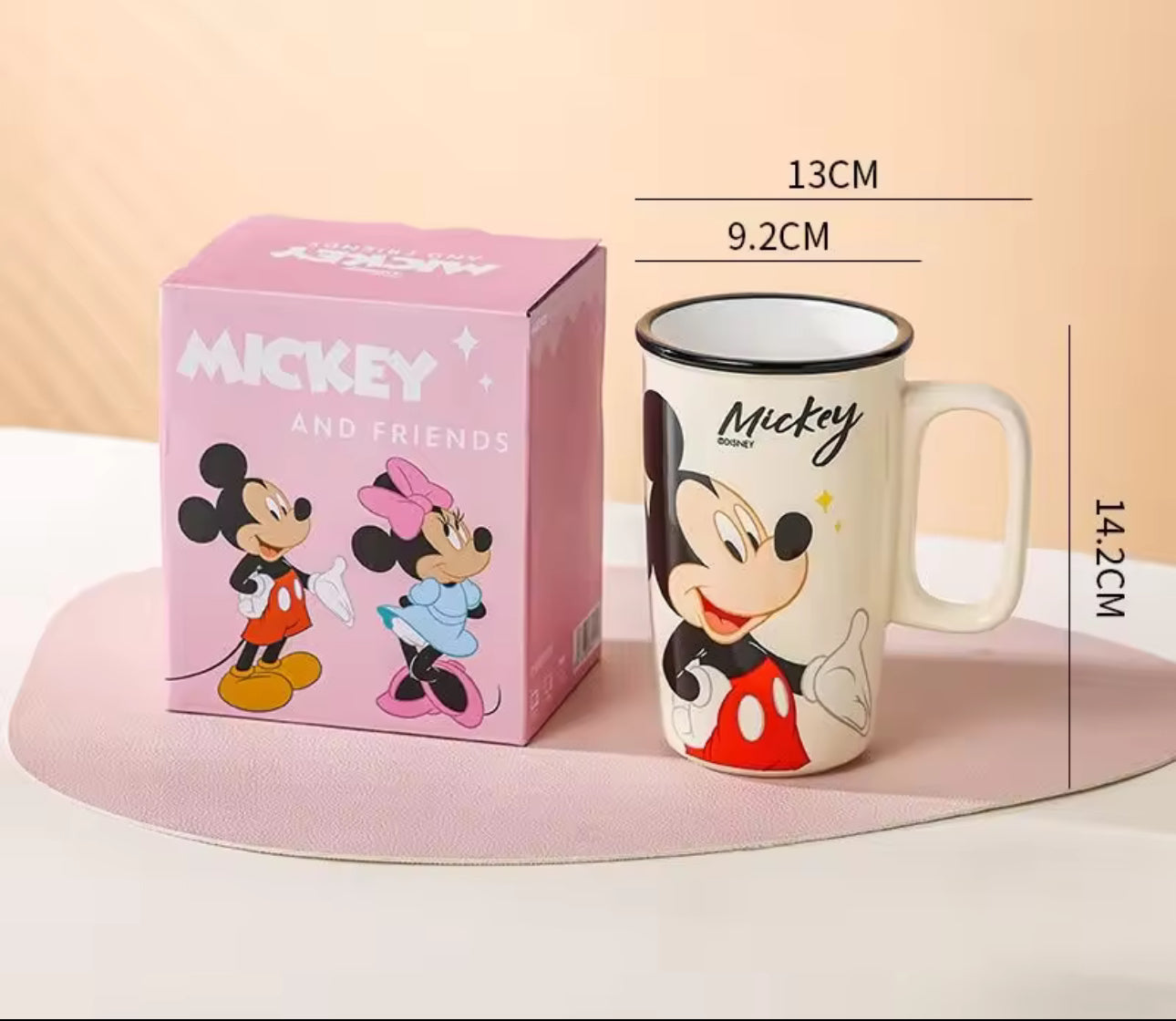 🌈 Disney Character Tall Ceramic Mug Collection