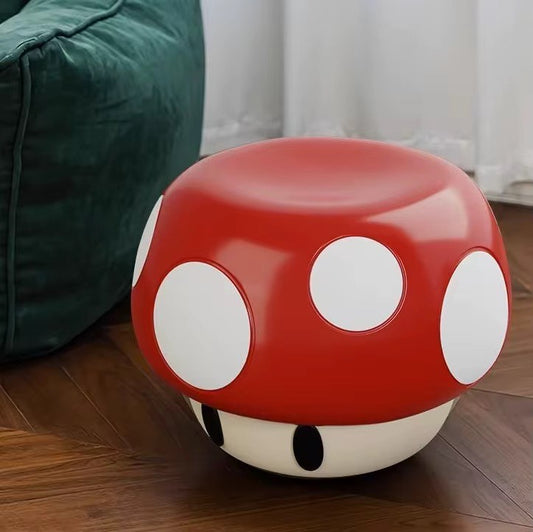 🍄 Super Mushroom Stool & Mini Side Table
