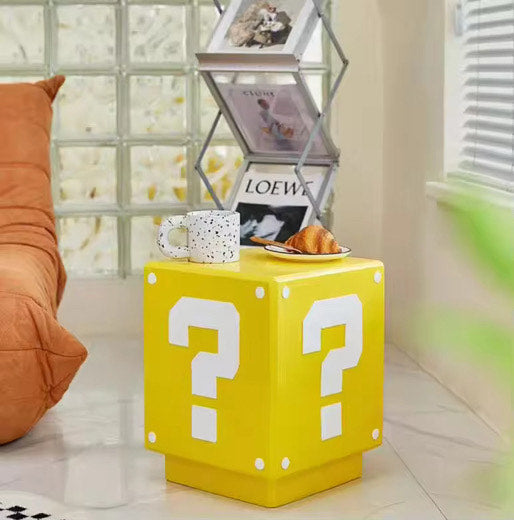 ❓ Question Block Side Table